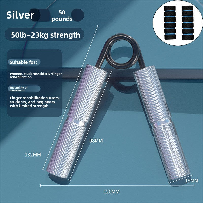 Adjustable Hand Grip Strength Trainer with Aluminum Handle