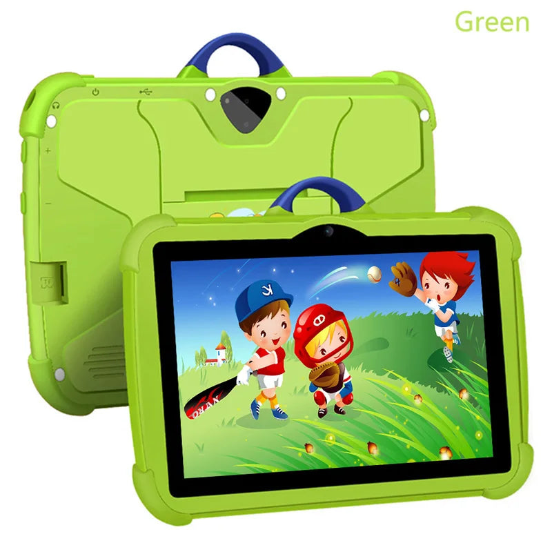 New 7 Inch Tablets 5G WiFi Pad Android 13 Quad Core 4GB RAM 64GB ROM Bluetooth Google Learning Education Kids Tablet PC 4000mAh