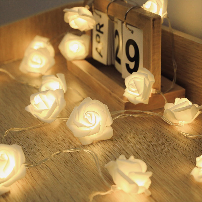 LED Rose Light String for Indoor Decoration