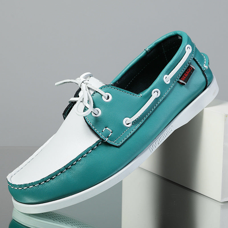 Mens Genuine Leather Casual Shoes