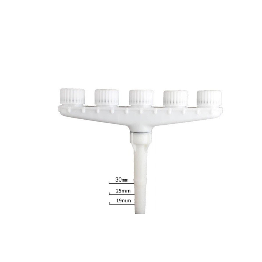Multi-Head Water Sprayer Sprinklers Porous Sprayer Nozzles Sprinkler Outdoor Lawn Yard Plant Vegetables Flower Watering