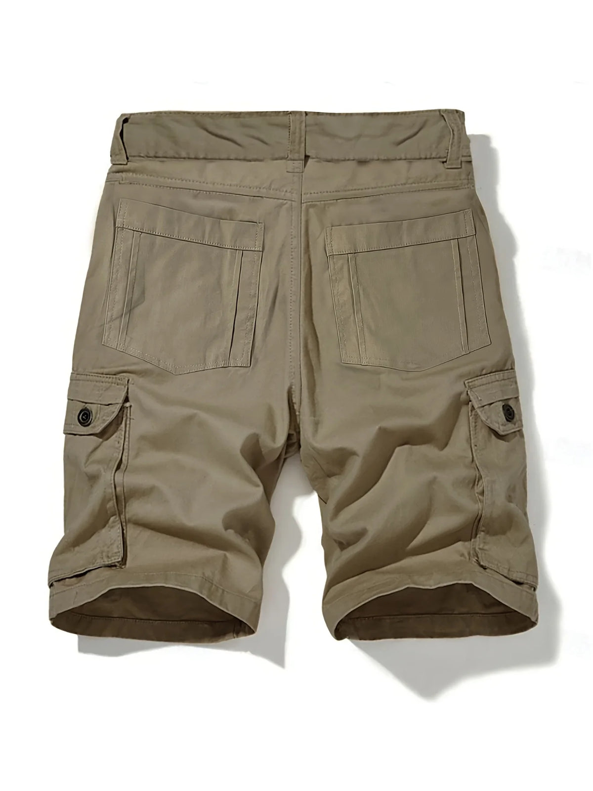 Men's Cargo Shorts Mountain Print Multi-Functional Utility Pockets Non-Stretch Fabric Zipper Closure Outdoor Survival Sty