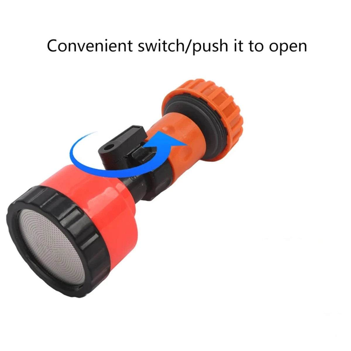 Durable Garden Sprinkler Head 400/1000/2000 Mesh Garden Greenhouse Sprayer Nozzle for 1/2" 3/4" 1" Water Pipe Watering Gun 1Pc