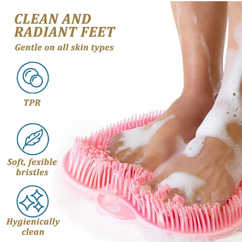 3D Silicone Foot & Back Scrubber