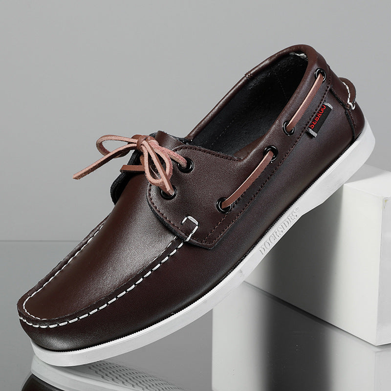 Mens Genuine Leather Casual Shoes