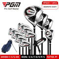 PGM MTG051 Beginner Right Handed Portable Complete Golf Set with Rubber Grip and Golf Accessories
