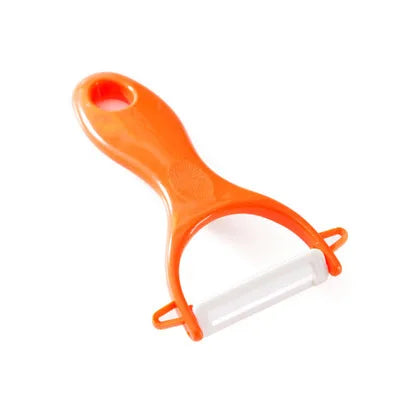 LMETJMA Ceramic Peeler 4 Color Vegetable Fruit Peeler Kitchen Potato Carrot Cucumber Peeler Peeling Kitchen Gadgets KC0113