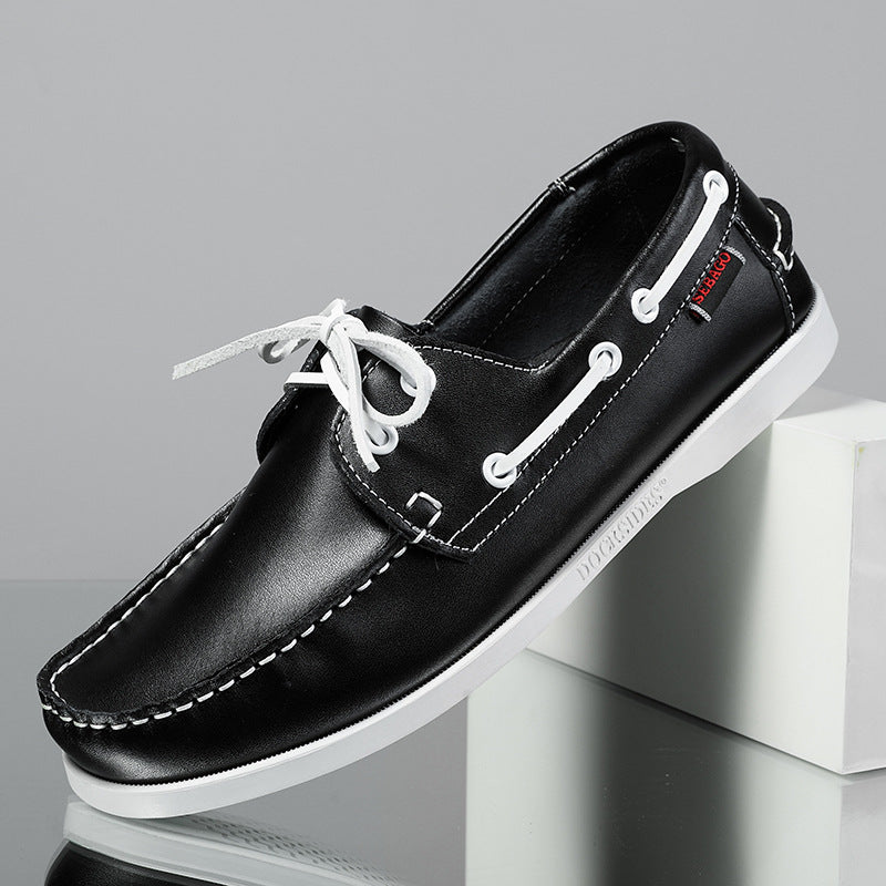 Mens Genuine Leather Casual Shoes