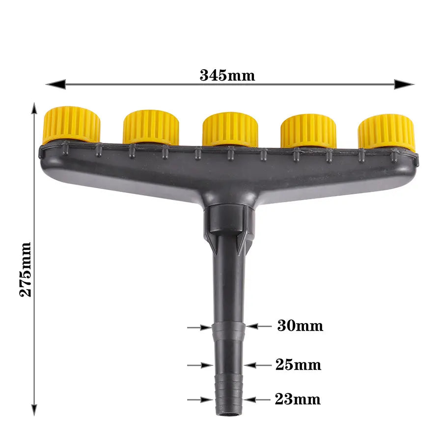 Multi-Head Water Sprayer Sprinklers Porous Sprayer Nozzles Sprinkler Outdoor Lawn Yard Plant Vegetables Flower Watering