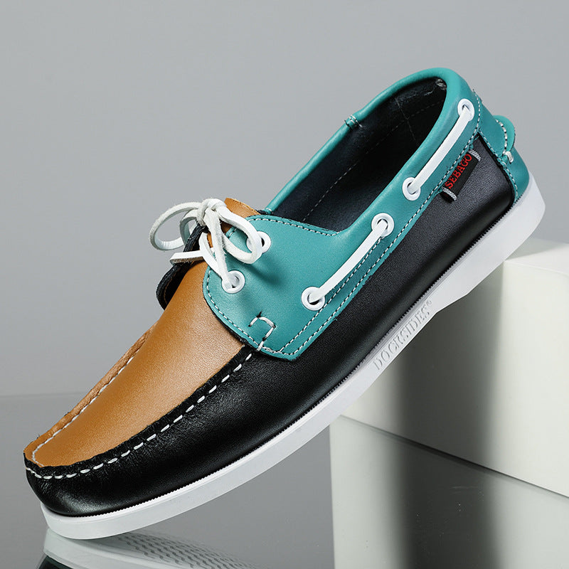 Mens Genuine Leather Casual Shoes