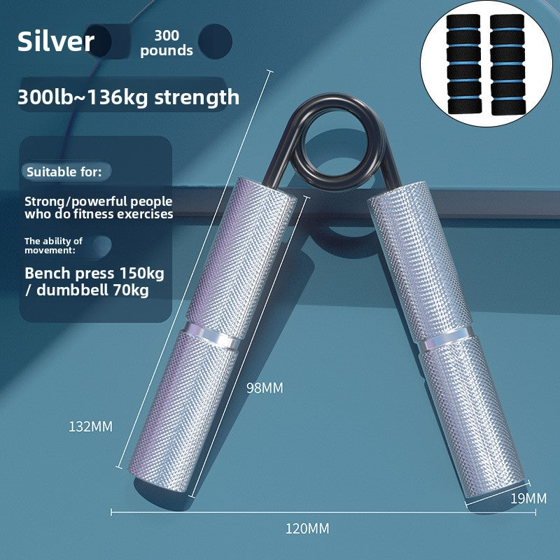 Adjustable Hand Grip Strength Trainer with Aluminum Handle