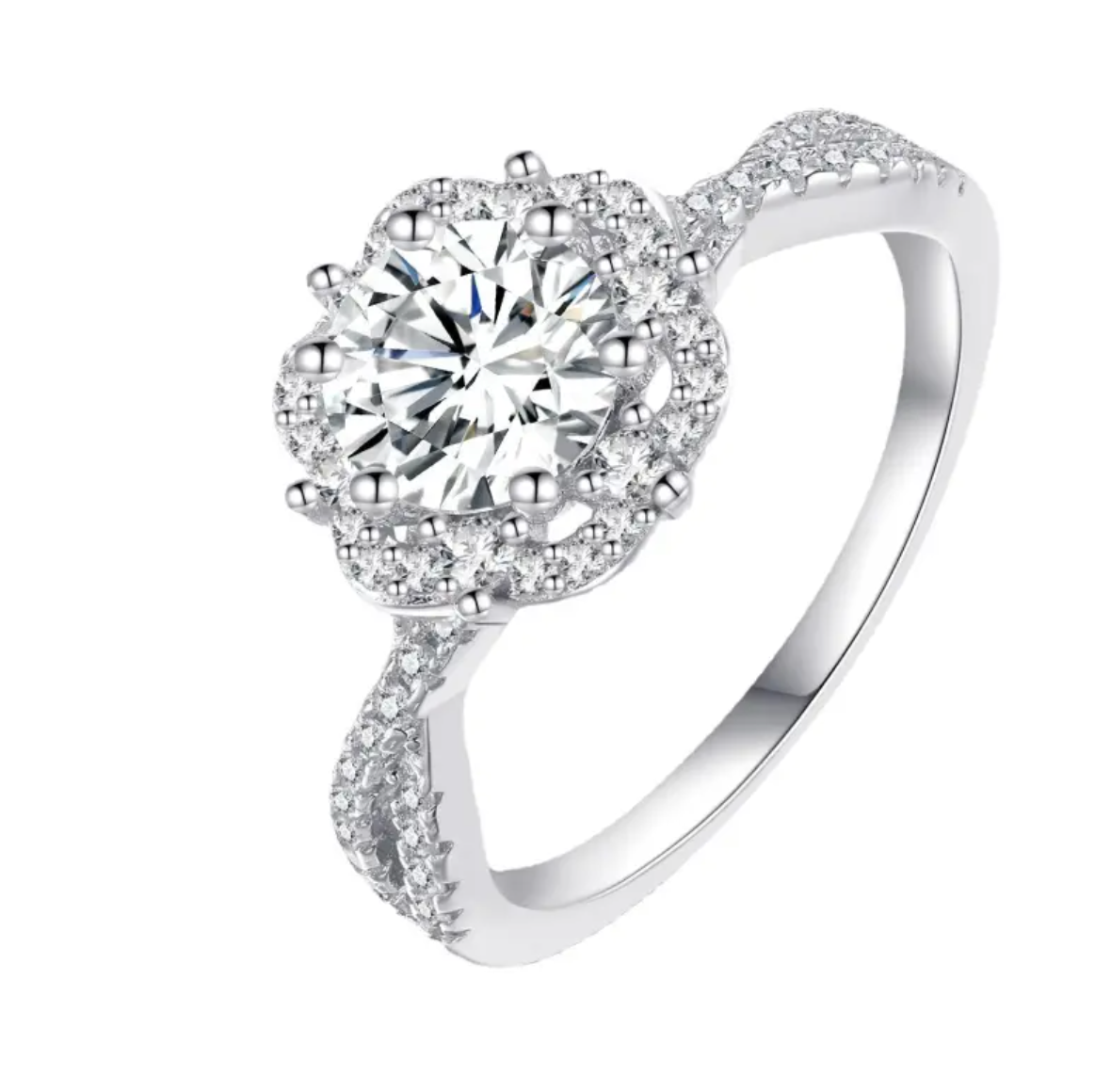 Women's Adjustable Diamond Ring