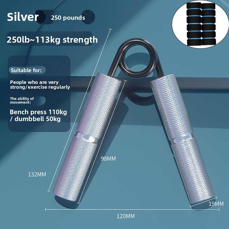 Adjustable Hand Grip Strength Trainer with Aluminum Handle