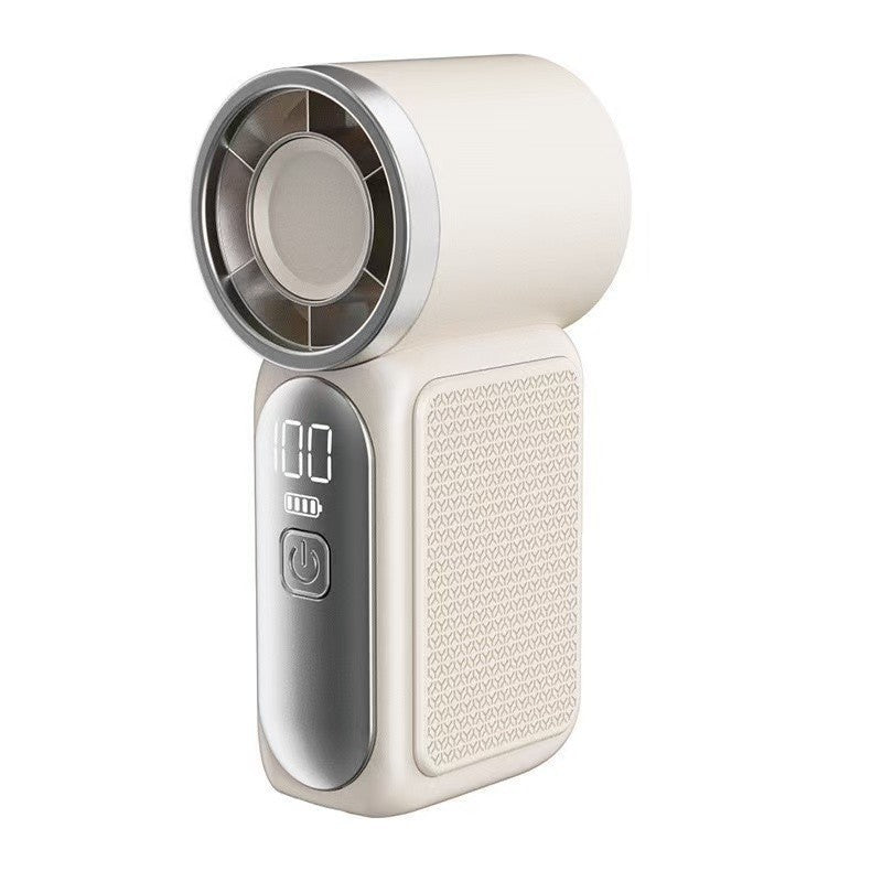 Mini USB Handheld Fan with Digital Display